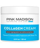 Skin Tightening Collagen Serum with Hyaluronic Acid - Anti-Aging Cream for Fine Lines & Wrinkles - 4 oz - Unisex - Buy Online on GoSupps.com