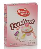 Vanilla White Fondant Icing - 8 oz. - Ready to Use Cake Decorating Frosting - Kosher Dairy Free & Nut Free - Ideal for Cakes, Cupcakes & Cookies - Buy Online on GoSupps.com