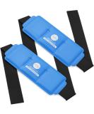 2 Pack Ice Packs for Injuries - Hot Cold Gel Pad for Pain Relief & Injury Recovery - Buy Online on GoSupps.com