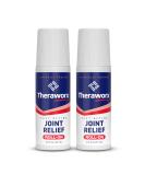 Theraworx Fast-Acting Joint Relief Roll-On - 2.5 Oz (Pack of 2) | Discomfort & Inflammation Relief | International Shipping Available - Buy Online on GoSupps.com
