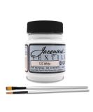 Moshify Jacquard White Fabric Paint Set - Made in USA - 2.25 oz - JAC1123 - 3 Piece Brush Set - Buy Online on GoSupps.com