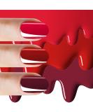 Bot - 3x20 UV gel nail foil self -adhesive - set at the advantage - no under/overlack necessary - nail film UV hardening with up to 3 weeks stop 3x red nails: Summer Red + very dark red + classy red - Buy Online on GoSupps.com