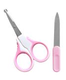 K-Pro Baby Nail Scissors & Nail File Set - Safe Pink Grooming for Newborns - Buy Online on GoSupps.com