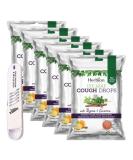 Herbion Naturals Ivy Leaf Cough Drops - Honey Lemon Flavor with Thyme & Licorice | Soothes Cough for Adults & Kids | Non-Drowsy | 25 Drops (Pack of 6 - Buy Online on GoSupps.com