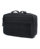 Tactical Molle Horizontal Admin Pouch - Multi-Purpose EDC Tool Bag (Black) - Buy Online on GoSupps.com