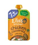 Ella's Kitchen Organic Chick-Chick Chicken Casserole with Rice From 7 Month 130g - Buy Online on GoSupps.com