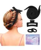 Heatless Curling Rod Headband - 60 Extra Long Soft Hair Curlers for No Heat Curls | Sleep-In Curls for Long & Medium Hair (Black - Buy Online on GoSupps.com