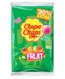 Chupa chups fruit fruit lollipop bag refill bags contain 120 fruit lollipops in 4 flavors apple strawberry orange & cherry 120 x 12g - Buy Online on GoSupps.com