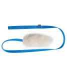 Premium Dingo Dog Toys - Real Lambskin Grip Toys for Training & Motivation - Blue Long Handle 15583 - Buy Online on GoSupps.com