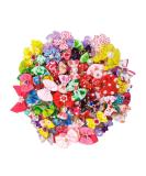 Zxupoi 20-Piece Dog Hair Accessories - Loops & Rubber Bands for Long-Haired Dogs & Cats | Random Colors - Buy Online on GoSupps.com