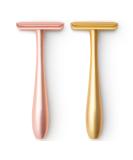 Juwita Ergonomic Razor Plane for Women | Safety Razor with 5 Astra Blades | Best Razor Plane Set - Buy Online on GoSupps.com