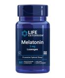 Life Extension Melatonin 3 mg | 60 Vegetarian Lozenges for Better Sleep - Buy Online on GoSupps.com