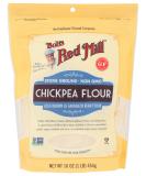 Bob's Red Mill Chickpea Flour - Gluten-Free, 16 oz | High Protein & Fiber - Buy Online on GoSupps.com