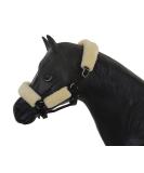 Buy Angel Reitsport Halfter Set - 4-Piece with Nasal Sauce & Neck Saver | 12 Lambskin Colors - International Shipping Available! - Buy Online on GoSupps.com