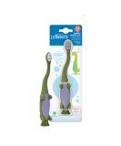 Dr. Brown s Dinosaur Toddler Toothbrush Green 1 Pack Green Dinosaur - Buy Online on GoSupps.com