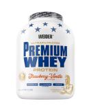 Weider Premium Whey Protein Powder - Delicious Strawberry Vanilla 2.3kg | High EAA & BCAA for Muscle Building Perfect Solubility - Buy Online on GoSupps.com