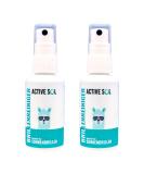 ActiveSOL Glasses Cleaner for Sunglasses - 2 x 50ml Spray Bottles - Streak-Free Shine Neutral Fragrance - Made in Germany - Buy Online on GoSupps.com