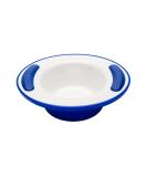 NRS Healthcare Blue/White Soft Grip Thermo Bowl - Keep Warm Design - Buy Online on GoSupps.com