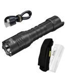 Nitecore P23i Tactical Flashlight | 3000 Lumen USB-C Rechargeable Long Throw Super Bright | Lumentac Organizer Included - Buy Online on GoSupps.com