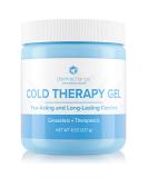 Cold Therapy Gel for Sprains & Muscle Pain Relief - Soothing Menthol Cream for Instant Arthritis & Restless Legs Relief | 8 oz - Buy Online on GoSupps.com