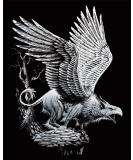 ROYAL BRUSH Silver Foil Engraving Art Kit - 8x10 Inch Screaming Griffin Design - Buy Online on GoSupps.com