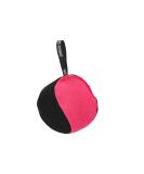 Dingo Gear Training Toys Ball 19cm - Black-Rosa with Handle | Durable Nylcott for IGP Obedience & Training Games - Buy Online on GoSupps.com