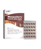 LAC Masquelier's French Pine Bark Extract - 300 Tablets | Premium Antioxidant Supplement for Heart & Skin Health - Buy Online on GoSupps.com