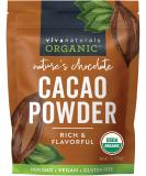 Organic Cacao Powder, - Unsweetened Cacao Powder With Rich Dark Chocolate Flavor, Perfect for Baking & Smoothies, Non-GMO, Certified Vegan & Gluten-Free, 907 g,2 Pound (Pack of 1) - Buy Online on GoSupps.com