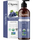 Cliganic Organic Grapeseed Oil 100% Pure - Natural Cold Pressed Oil for Skin Hair & Face | Shop Internationally - Buy Online on GoSupps.com