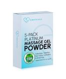 x Premium Nuru Massage Gel Powder | 5g Travel Sachet Makes 500ml/ 16.9 fl oz | Made in Japan Paraben & Glycerine Free - Buy Online on GoSupps.com