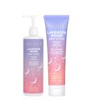 Pacifica Lavender Moon Body Wash & Moisturizing Lotion Set - Hyaluronic Acid & Antioxidants for Soft, Hydrated Skin | Vegan & Cruelty Free - Buy Online on GoSupps.com