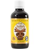 Suchiate Pure Vanilla 4.15oz (125 ml) | Authentic Mexican Vanilla for Baking and Desserts | Made with Real Vanilla Bean | Vainilla Mexicana Buena Dark - Buy Online on GoSupps.com