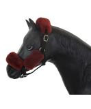 Shop Angel Reitsport Halfter Set - 4-Pc with Nasal Saver & Neck Saver | 12 Lambskin Colors Available - International Shipping - Buy Online on GoSupps.com