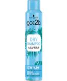 Schwarzkopf Got2b Dry Wash Dry Shampoo Volume Pack of 3 x 200 ml - Buy Online on GoSupps.com