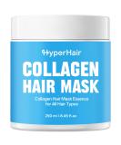 Collagen Hair Mask 250ml - Deep Repair Conditioning & Hydrating Treatment for All Hair Types - Natural Argan Oil Essence - Buy Online on GoSupps.com