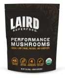 Laird Superfood Organic Performance Mushroom Blend with Chaga, Cordyceps, Lion's Mane and Maitake for Energy and Cognition, 3.17 oz. Bag, Pack of 1 - Buy Online on GoSupps.com