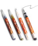 1/4pcs Nail Art Painting Pen Set - Quick Dry Acrylic Graffiti Pens for DIY Nail Beauty - 1mm Tip for Acrylic Natural & Gel Nails (4 Colors) - Buy Online on GoSupps.com