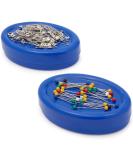 Juvale Magnetic Pin Cushion Sewing Tools - Blue 2 Pack - Buy Online on GoSupps.com