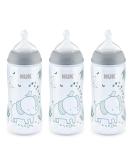NUK Smooth Flow Anti Colic Baby Bottle, 10 oz, 3 Pack, Elephant - Buy Online on GoSupps.com