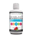 Lean & Pure Sea Blast Superfood - Vegan Non-GMO Gluten-Free Digestive & Immune Support 32 oz Cran-Raspberry - Buy Online on GoSupps.com