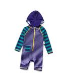 BONVERANO Baby Boys Swimsuit - UPF 50+ Sun Protection, Full-Zip Hoodie, 18-24 Months - Buy Online on GoSupps.com