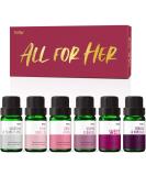 MitFlor Essential Oils Set - 6x10ml Aromatherapy & Fragrance Oils for Perfume Soap Candle Making | Gift Set with Gardenia Ylang Ylang & Pink Pomelo - Buy Online on GoSupps.com