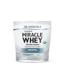 Buy Dr. Mercola Organic Miracle Whey Protein Powder Original - 13.5 oz (382.5g) | Premium Protein Supplement - Buy Online on GoSupps.com