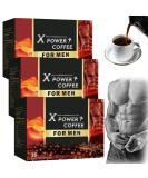 X Power Coffee X Power Coffee for Men Instant Power Coffee For Men The Secret To Strong Men Men's Power Energy Coffee For Male (3 Box) - Buy Online on GoSupps.com