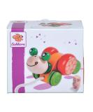 Eichhorn Pull-Along Turtle - 15cm FSC Certified Birch Wood Toy | International Shipping Available - Buy Online on GoSupps.com