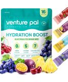 Sugar-Free Electrolyte Powder Packets - Daily Hydration & Recovery Drink Mix | 5 Vitamins & 7 Electrolytes | Keto-Friendly | Pack of 16 Sticks - International Shipping Available - Buy Online on GoSupps.com