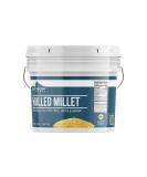 Earthborn Elements Hulled Millet - 7 lb Bucket for Baked Goods, Hot Cereals, Casseroles, Side Dishes - Buy Online on GoSupps.com