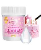 Buy Edible Glue 40g - Vegan Transparent Food Adhesive for Cake Decorating & Fondant | International Shipping Available - Buy Online on GoSupps.com