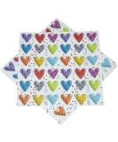 HEKU 100 Hearts Napkins - 3-Ply Absorbent & Perfect for Special Occasions | 33x33cm International Shipping Available - Buy Online on GoSupps.com
