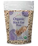 Jiva Organics Organic Black Eye Peas 2lb - Non-GMO Cowpeas - Natural & Fresh - Pack of 1 - Buy Online on GoSupps.com